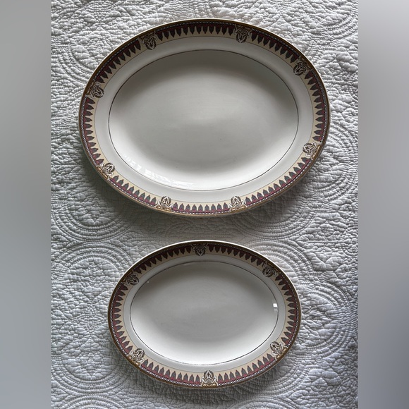 Antique 1920s Serving Platter SET 
J & G Meakin of England - Picture 3 of 5